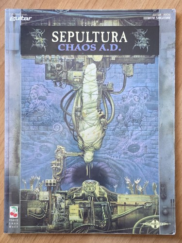 Sepultura chaos guitar - sepultura,