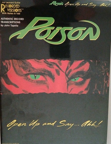 Poison guitar tab - poison, tablature
