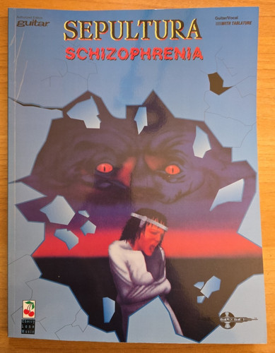 Sepultura schizophrenia guitar - sepultura,
