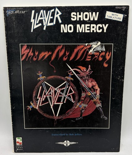 Slayer show mercy tablatura - slayer,