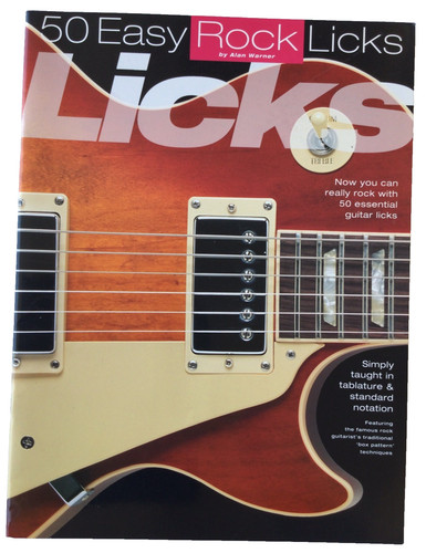 Guitar book easy - book, rock