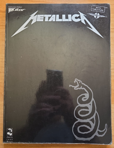 Metallica black album - black, guitar