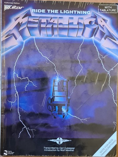 Metallica ride the lightning - ride,